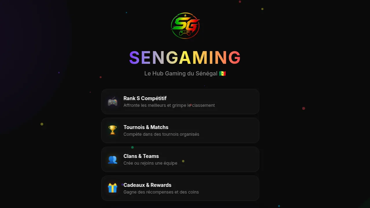 Capture d'écran de SenGaming